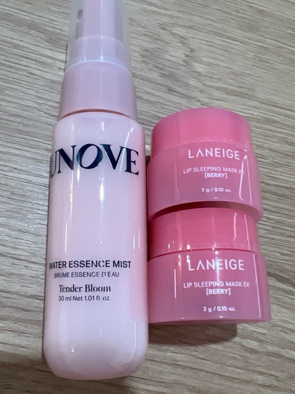 LANEIGE Pink Lip Sleeping Mask (Berry) - Travel Size Duo